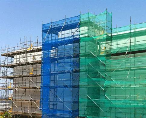 Scaffold Debris Netting Green