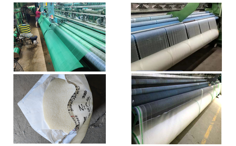 Filet anti-grêle en plastique pour jardins, fabriqué en Chine