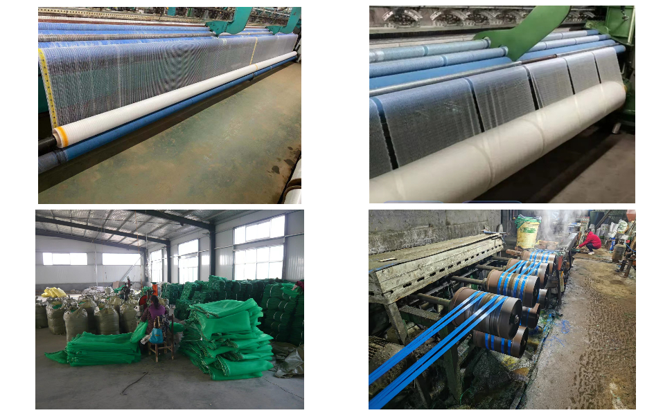 Filet anti-grêle à rayures jaunes de 4 m de large pour Apple