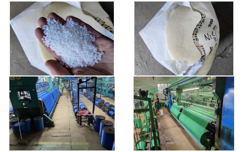 Filet anti-grêle en plastique anti-UV attrayant et durable pour les vignobles