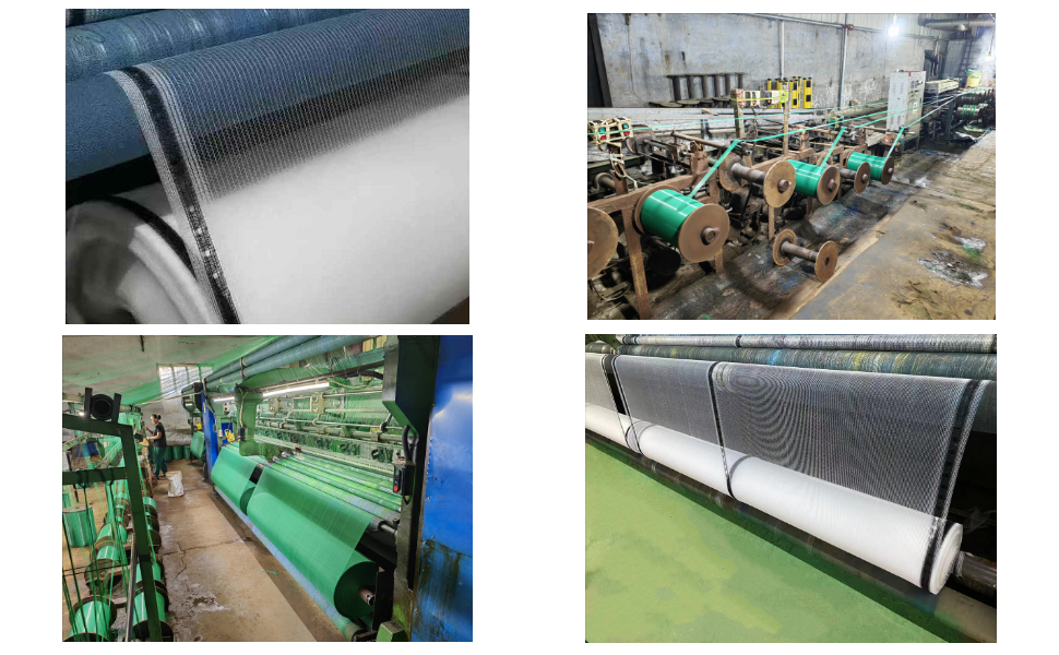 Toile de protection contre la grêle en PEHD anti-UV à mailles carrées 100 g/m² fabriquée en Chine Toile de protection contre la grêle en PEHD anti-UV à mailles carrées 100 g/m² fabriquée en Chine