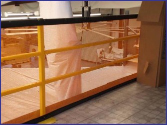 Mezzanine Safety Netting