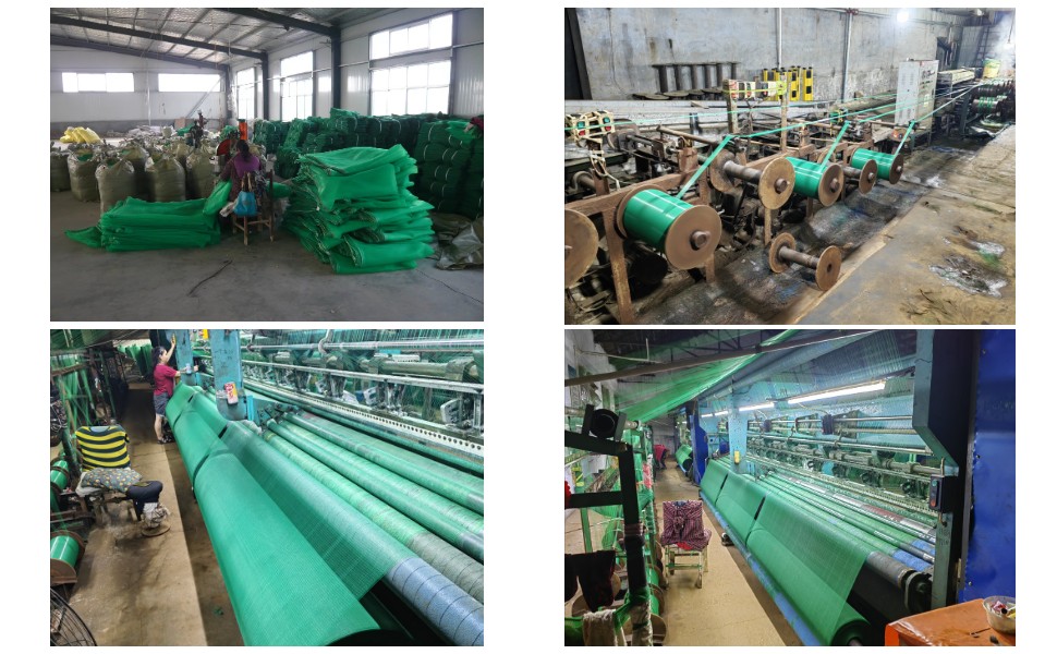 Filet anti-grêle en plastique anti-UV attrayant et durable pour les vignobles