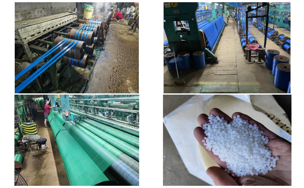 Malla transparente fuerte anti UV PE de protección contra granizo exportada a Yemen Malla transparente fuerte anti UV PE de protección contra granizo exportada a Yemen