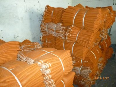 Filet de sécurité orange