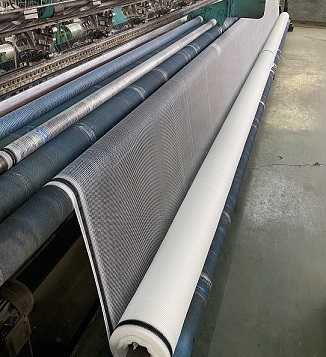 Filet anti-grêle d'usine à rayures noires, largeur 7 m, 50 g/m² Filet anti-grêle d'usine à rayures noires, largeur 7 m, 50 g/m²