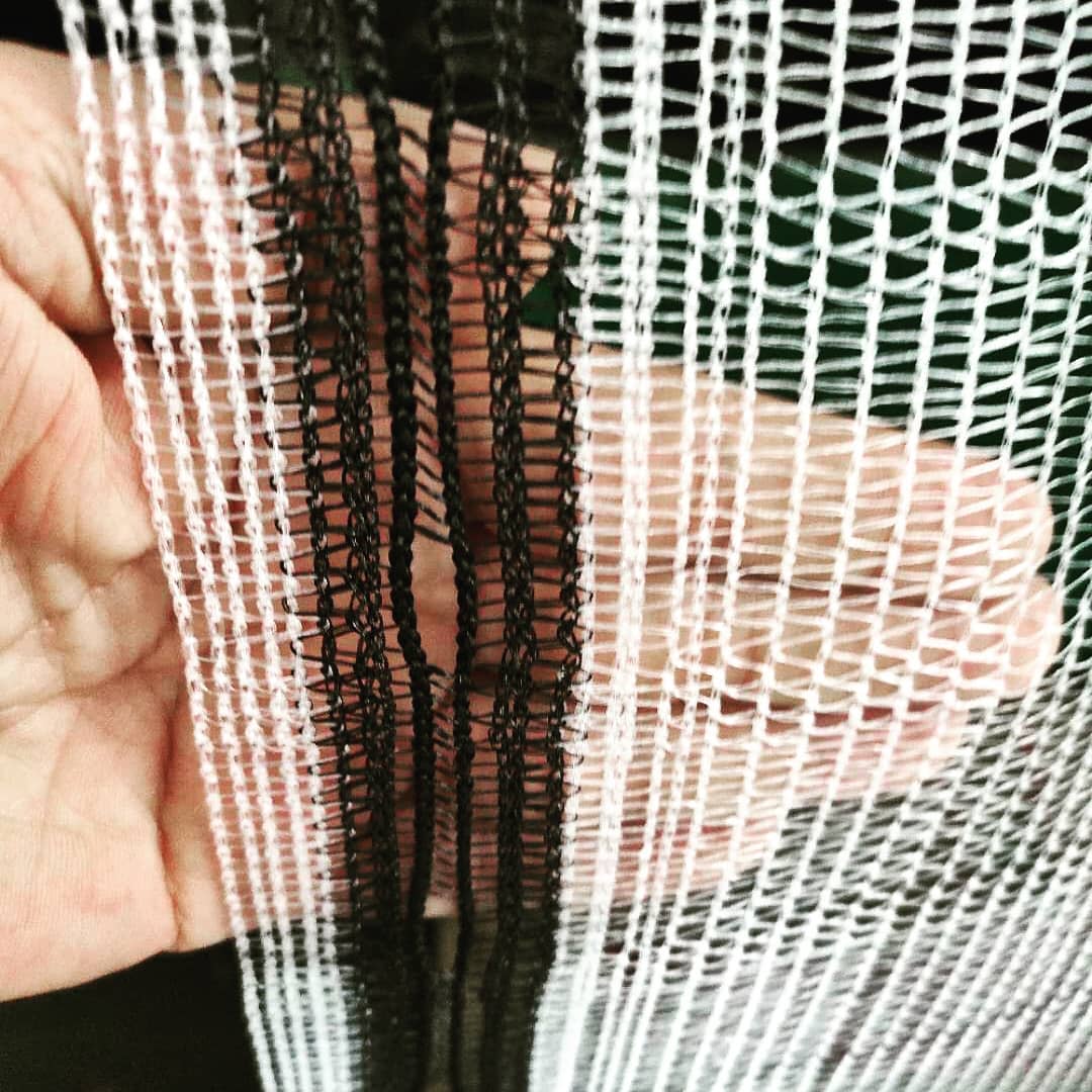 Factory HDPE Warp Knitted Black Edge 140GSM Orchard Hail Netting