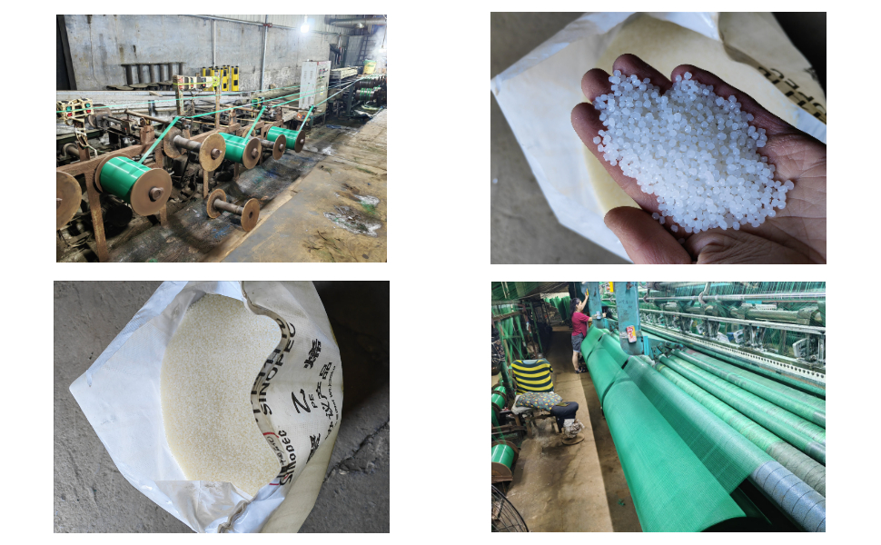 White Strong Original Plastic Factory 130GSM Hail Netting For Vineyards