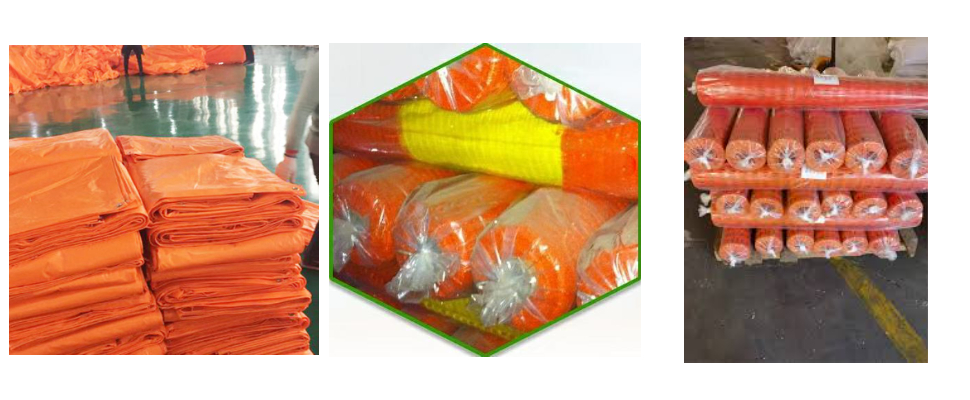 Orange Safety Mesh