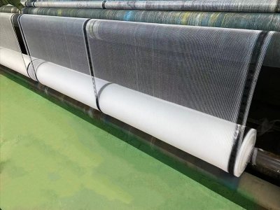 White Strong Original Plastic Factory 130GSM Hail Netting For Vineyards