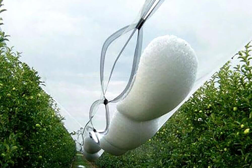 Filet anti-abeilles et anti-grêle en fil rond de 5 m de large, prix d'usine