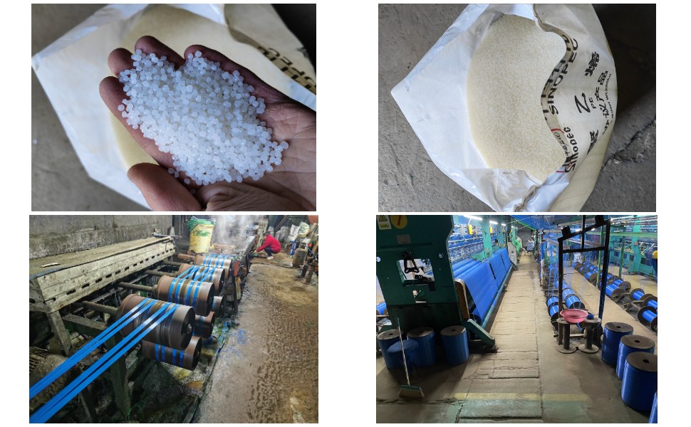 Filet d’olive en plastique vert et filet de récolte de fruits