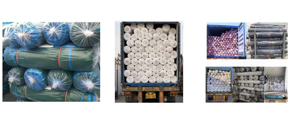 Tissu anti-UV, bord vert, 160 g/m², anti-grêle, usine d'exportation