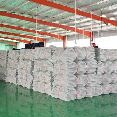 Red de escombros blanca